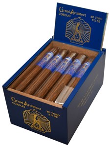 Buy Grand Architect Toro Online: the Grand Architect Toro is a medium to full body cigar featuring two types of Nicaraguan ligero with a Nicaraguan corojo wrapper.