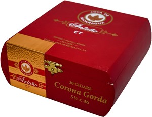 Buy Joya de Nicaragua Antaño CT Corona Gorda Online: The newest line from Joya comes as an extension to the Antaño blend; Featuring lighter Connecticut wrapper that lightens up the strength and color.