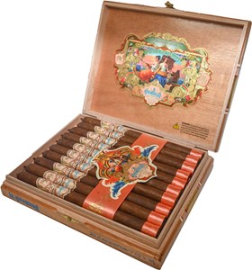 Buy My My Father La Promesa Lancero Online: "The Promise" is My Father's newest line featuring a Ecuadorian Habano Oscuro wrapper over Nicaraguan binders and fillers.
