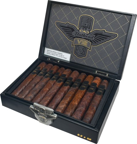 Buy CAO Flathead Camshaft V19 Online: The amped up version of Flathead, this is a full bodied cigar perfect for the CAO smoker.