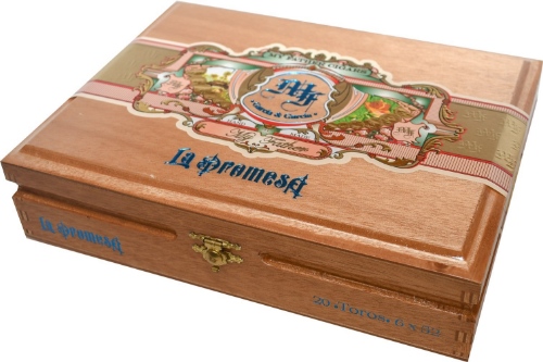 Buy My Father La Promesa Toro Online: "The Promise" is My Father's newest line featuring a Ecuadorian Habano Oscuro wrapper over Nicaraguan binders and fillers.