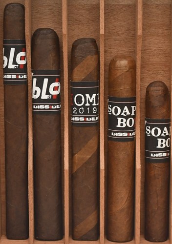 Buy Dissident Sampler Online at Small Batch Cigar: This five pack features the three different lines from Dissident cigars.