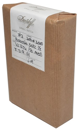 Buy Davidoff Small Batch #3 Online: The Davidoff Small Batch #3 features a Ecuadoran wrapper over a Mexican binder and Dominican fillers!