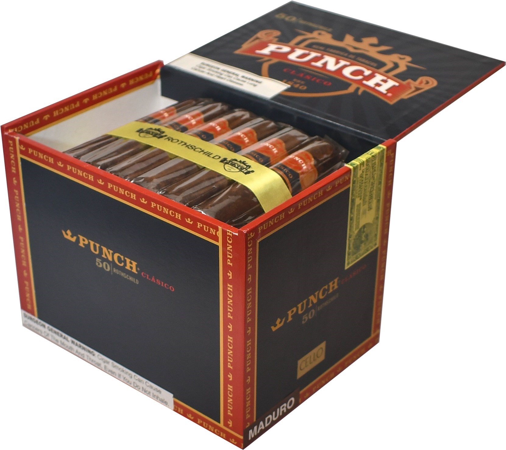 Buy Punch Clasico Rothschilds Maduro Online at Small Batch Cigar | Best ...