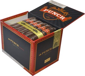 Buy Punch Clasico Rothschilds Maduro Maduro Online: The Punch Clasico Rothschilds English Market Selection is a 4 1/2 x 50 cigar featuring an Ecuadorian Sumatra wrapper over Connecticut Broadleaf binders and Nicaraguan, Honduran, and Dominican fillers.