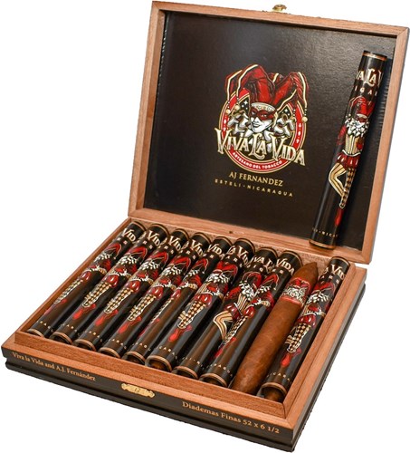 Buy Viva La Vida Diademas Finas by AJ Fernandez Online: The newest release from AJ Fernandez, this Nicaraguan puro features tobacco from four of AJ Fernandez' oldest farms.