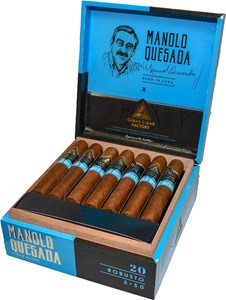 Buy Cuban Cigar Factory Manolo Quesada Robusto Online: This 5 x 50 cigar features an Ecuadorian Habano wrapper and is blended by Manuel "Manolo" Quesada.