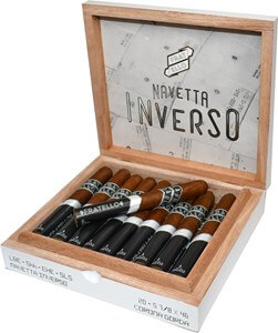 Buy Fratello Navetta Inverso Corona Gorda Online at Small Batch Cigar:  This is the end result of inverting the blend of the original Fratello Navetta.