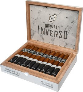 Buy Fratello Navetta Inverso Toro Grande Online at Small Batch Cigar:  This is the end result of inverting the blend of the original Fratello Navetta.
