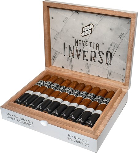Buy Fratello Navetta Inverso Toro Grande Online at Small Batch Cigar:  This is the end result of inverting the blend of the original Fratello Navetta.