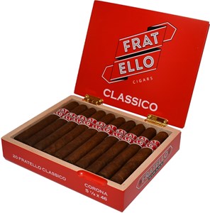 Buy Fratello Classico Corona Online at Small Batch Cigar:  The original line from Fratello is a classic with four different vitolas.