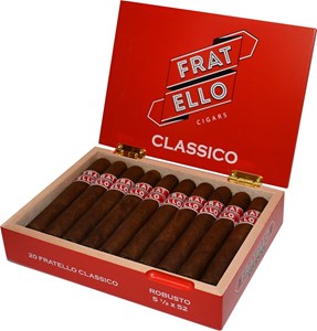 Buy Fratello Classico Robusto Online at Small Batch Cigar:  The original line from Fratello is a classic with four different vitolas.