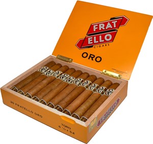 Buy Fratello Oro Toro Online at Small Batch Cigar:  The Oro line from Fratello is perfect for those looking for a more milder cigar with plentiful nuance.