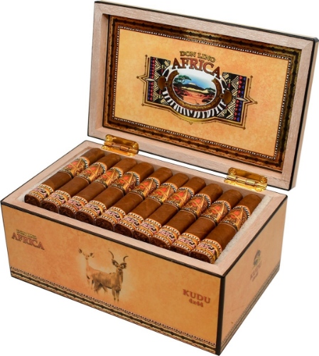 o Africa Kudu  Online: The Don Lino Africa Kudu is a powerhouse petite corona in a 4 x 40 format.