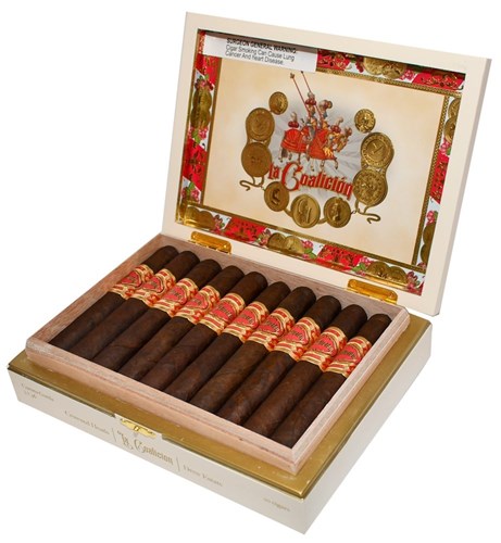 Buy La Coalicion Corona Gorda Online: a new collaboration between Crowned Heads and Drew Estate done with master blender Willy Herrera!