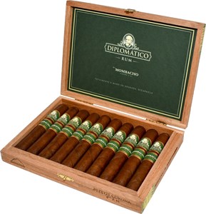 Buy Mombacho Diplomatico Petite Corona Online:  The newest release from Mombacho Cigars, in collaboration with Diplomatico Rum.  The cigar was specifically blended to pair perfectly with Diplomatico Rum, featuring an Ecuadorian Habano wrapper over Nicaraguan binders and fillers.