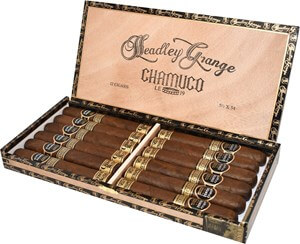 Buy The Headley Grange Chamuco Limited Edition 2019 Online:  is a box pressed double robusto featuring a Mexican San Andrés  wrapper with a close foot!