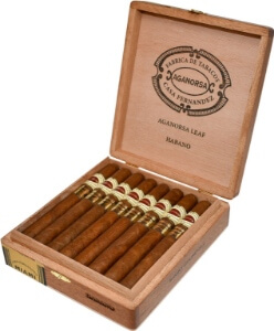 Buy Casa Fernandez Aganorsa Leaf Habano  Short Churchill Online: Aganorsa Leaf Habano is the quintessential Nicaraguan cigar: spicy, bold, and rich.