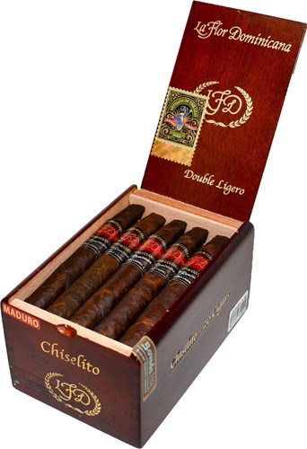 Buy La Flor Dominicana Double Ligero Chiselito Maduro Online