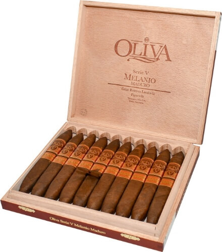 Buy Oliva Serie V Melanio Maduro Robusto Cigars Online: