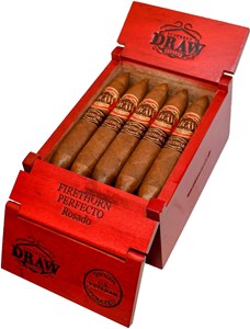 Buy Southern Draw Firethorn Perfecto Online: This Nicaraguan cigar features an Ecuadorian Habano Rosado wrapper over Mexican San Andres binders and Nicaraguan fillers.