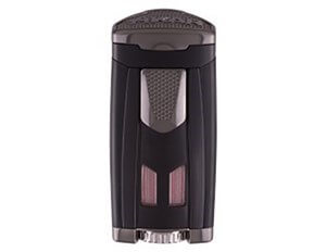 Buy Xikar HP3 Lighter Matte Black Online: designed to deliver high performance, this sports car inspired lighter features three angled jets and a flip top hood!