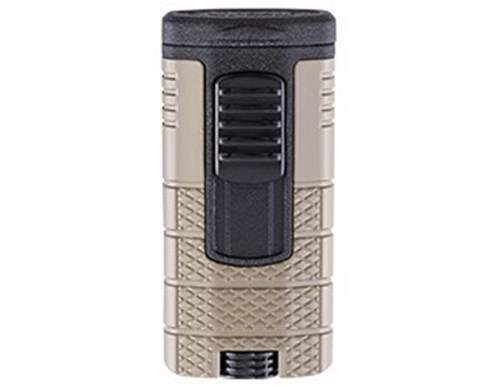 Buy Xikar Tactical Triple-Jet Lighter Tan & Black Online: