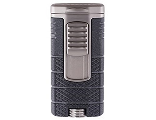 Buy Xikar Tactical Triple-Jet Lighter Black & Gun Metal Online: