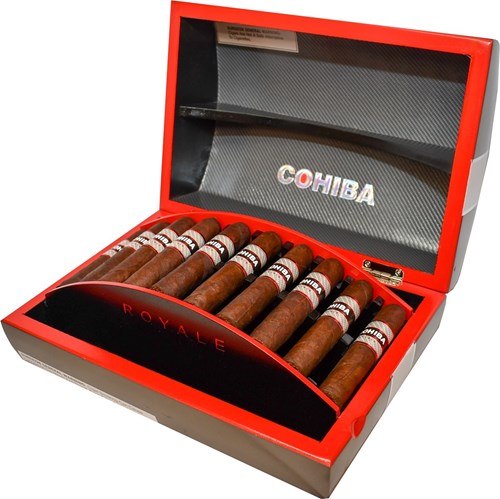 Buy Cohiba Royale Gran Royale Online: the first cigar that Cohiba has made in the Honduras, the Royale is a bold, refined cigar that Cohiba put their best tobacco in.