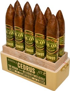 Buy Southern Draw Cedrus Hogan Limited Edition Online: This cigar features an Indonesian Besuki wrapper over Nicaraguan Habano binders and Nicaraguan fillers.