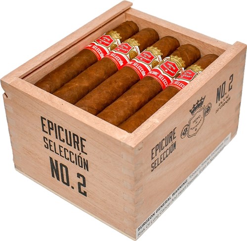 Buy Hoyo De Monterrey Epicure Selección No.2 Online: This Honudran puro is General's newest line for Hoyo de Monterrey.