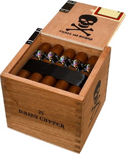 Buy Viaje Skull and Bones Daisy Cutter 2020 Online: This 4 x 54 cigar is a powerhouse rolled into a tiny package!