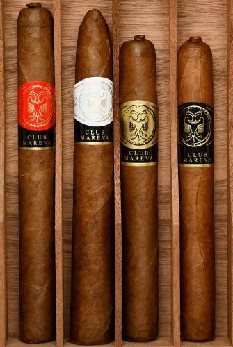Buy Bespoke Club Mareva Sampler Online: This Bespoke Cigar Sampler features one of each Club Mareva cigars created for the Cigar Smoking World Championship!