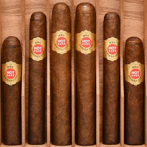 Buy HVC Hot Cake Sampler Online: this sampler features two of each HVC Hot Cake Cigars!