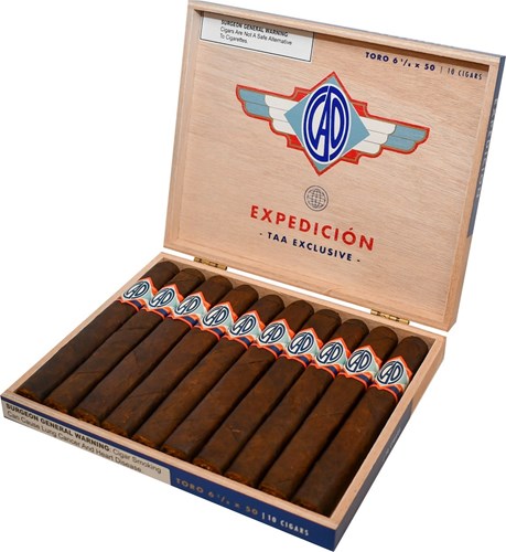 Buy CAO Expedición Online: CAO's TAA Exclusive comes in a 6 1/8 x 50 vitola made out of Honduras.