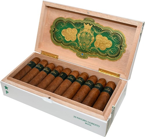 Buy Patoro Brasil Gordito Online: Made with a cuban seed wrapper grown in Brazil, this blend was first introduced into Europe before being brought into the United States.