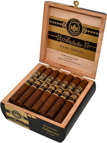 Buy Joya de Nicaragua Antaño Dark Corojo Peligroso Online: Joya de Nicaragua Antaño Dark Corojo is powerful full bodied Nicaraguan puro with a dark oily wrapper made from mature tobacco.