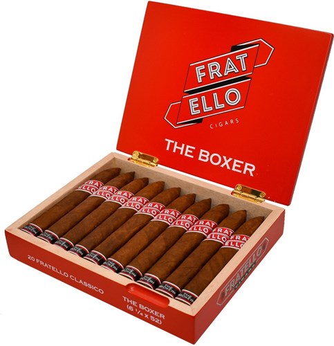 Buy Fratello Classico The Boxer Online at Small Batch Cigar:  The original line from Fratello is a classic with four different vitolas.