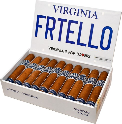 Buy Fratello DMV Virginia Online at Small Batch Cigar:   This line features a different wrapper for each size but retains the same binder and filler. Previously an exclusive for shops in or around Washington D.C., this has now received a national release.