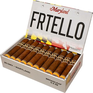 Buy Fratello DMV Maryland Online at Small Batch Cigar:   This line features a different wrapper for each size but retains the same binder and filler. Previously an exclusive for shops in or around Washington D.C., this has now received a national release.