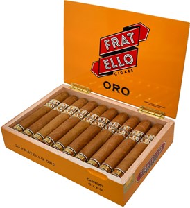 Buy Fratello Oro Gordo Online at Small Batch Cigar:  The Oro line from Fratello is perfect for those looking for a more milder cigar with plentiful nuance.