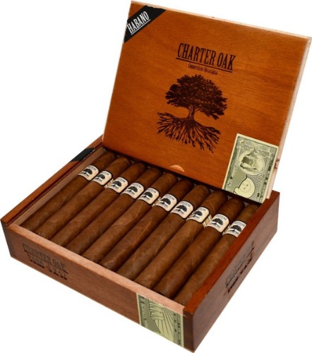 Buy  Foundation Charter Oak Habano Toro Online: This line now features a Ecuadorian Habano wrapper over Nicaraguan binder and fillers.