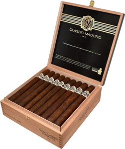 Buy AVO Classic Maduro No.3 Online: Again featuring the 25 year old filler like the Classic contains, this Classic Maduro features a more bolder experience with the 3 year old maduro wrapper.