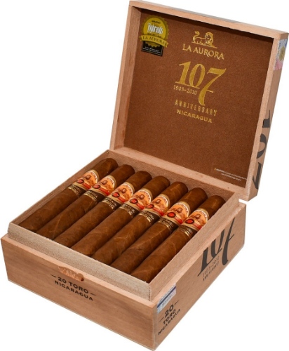 Buy La Aurora 107 Nicaragua Toro Online: La Aurora's 107 Nicaragua is their first Nicaraguan puro that was previously un-released for the U.S. market.