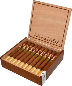 Buy Caldwell Anastasia Caspia Original Release Online at Small Batch Cigar: The Anastasia Caspia is a 5 3/4 x 43 medium bodied cigar perfect for when you are a bit low on time.
