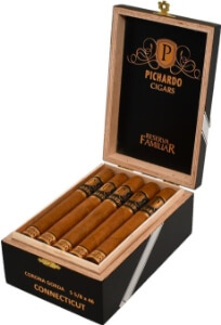 Buy ACE Prime Pichardo Reserva Familiar Connecticut 5 5/8 x 46 Online: Pichardo Reserva Familiar Connecticut features an Ecuadorian Connecticut wrapper with a Nicaraguan Habano binder over Dominican/Nicaraguan fillers.