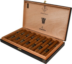 Buy Casdagli Mareva Spalato No.2 Online: to celebrate the 2017 Cigar Smoking World Championship finals in Split, Croatia, Bespoke Cigar has launched the Spalato limited edition. All the leaves have been sourced by Hendrik Kelner Junior and aged between 3 to 5 years in the Kelner Boutique Factory prior to blending and rolling.