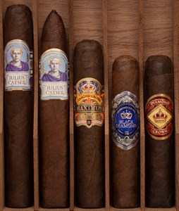 Buy the Diamond Crown Specialty Sampler Online: This sampler features one cigar from each line that Diamond Crown has to offer plus one special celebration cigar.