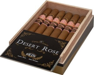 Buy Southern Draw Rose of Sharon Desert Rose Lonsdale Online: This Nicaraguan cigar features an Ecuadorian Cloud grown Claro wrapper over Nicaraguan binders with Nicaraguan and Dominican Ligero fillers.