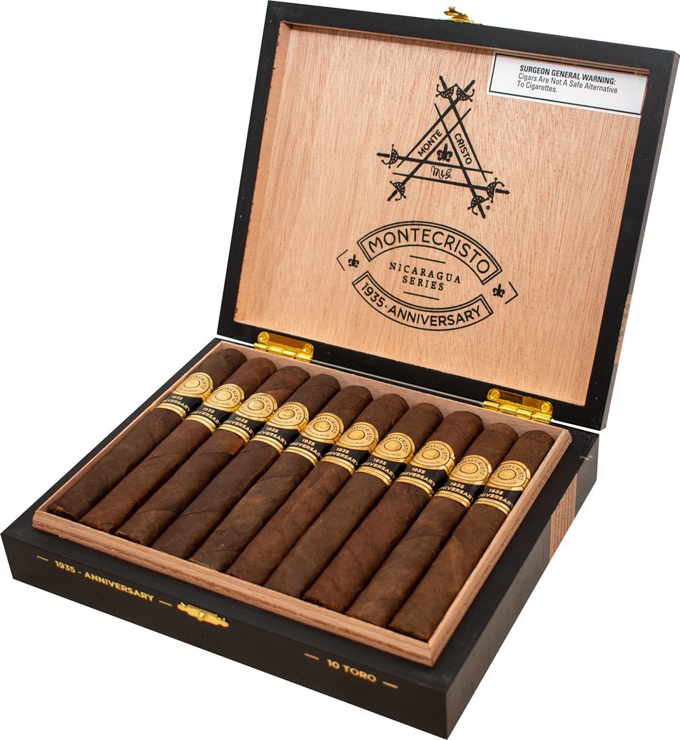 Buy Montecristo 1935 Anniversary Nicaragua Toro Online at Small Batch ...